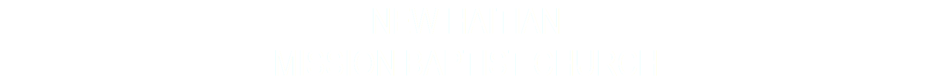 new haitian mission baptist church